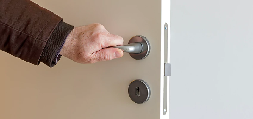 Restroom Locks Privacy Bolt Installation in Oasis, California